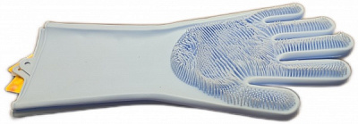 Рукавиця для мийки силікон 2шт. 1920 15x35 см