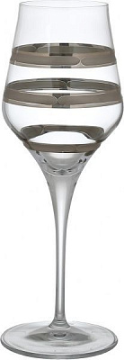 Набор бокалов для вина Contessa Vintage Platino 350 мл 6 шт. Vema