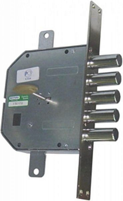 Дверний замок вхідний Mottura Mottura Art. 50798D5 матовий нікель