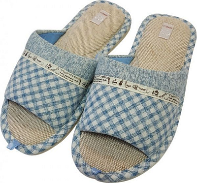Тапки домашние Gemelli Мелана 3 р. 39 голубой 