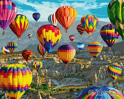 Картина по номерам Полёт грёз Идейка 