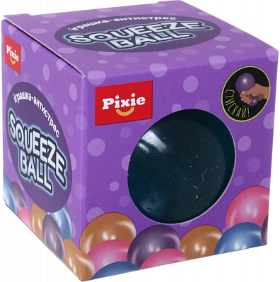 Іграшка-антистрес PIXIE мальтоза м'яч 148 г 60 мм в асорт. CKS-10691