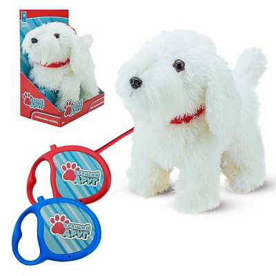 Іграшка інтерактивна Собака на повідку Кращий друг 2 види в асортименті PL8212