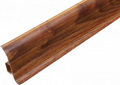 Плинтус ПВХ 92502 Grun Holz тирено коньячный 20х58х2500 мм 