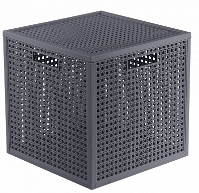Корзина для хранения Curver 264005 синий разборная Kaya 19 л 280x280x280 мм