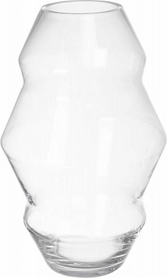 Ваза стеклянная прозрачная Ambiente B d19,5 см Wrzesniak Glassworks