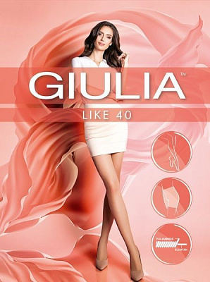 Колготки Giulia Like р. 4 40 den карамель 1 пар