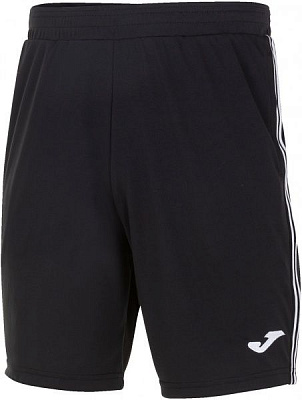 Шорты Joma CLASSIC BERMUDA BLACK-WHITE 101655.102 р. L черныйбелый