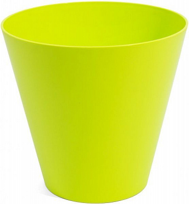 Горщик пластиковий Prosperplast Tubus круглий 12л (74953-389) лайм