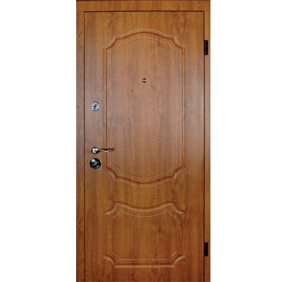 Двери металлические ДК-23 Золотой дуб 2050x960x70 мм правые