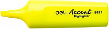 Маркер текстовий Deli Accent 5 мм 621ES жовтий 