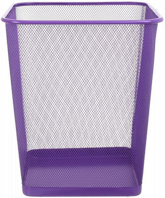 Корзина офісна для паперу 26,5x26,5x31,5 см фіолетовий