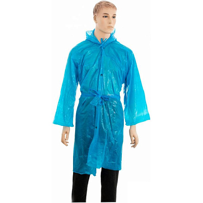 Плащ от дождя  р. XL 10315994 синий