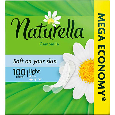 Прокладки ежедневные Naturella Camomile Deo light 100 шт.