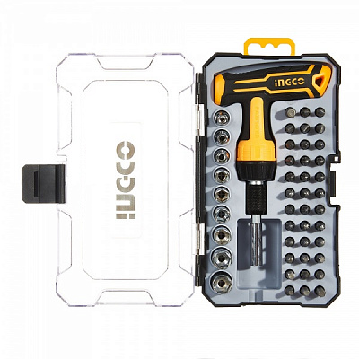 Отвертка со сменными насадками INGCO 47 шт INGCO HKSDB0478