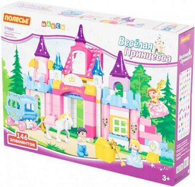 Конструктор Полесье Веселая принцесса 77684
