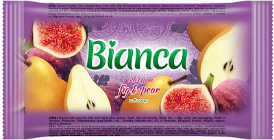 Мыло Bianca Bianca с ароматом инжира и груши 140 г 1 шт./уп.