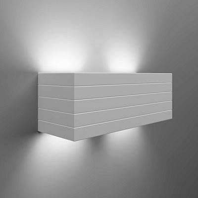 Бра Luminaria 2x40 Вт G9 білий CARDIFF DOUBLE S2201-2 WH