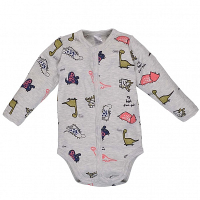 Полукомбинезон для мальчика Татошка р.68 серый с рисунком 1406551дс 