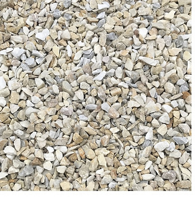 Мраморная крошка Bionic House Светлый Крем 5-10 мм 10 кг