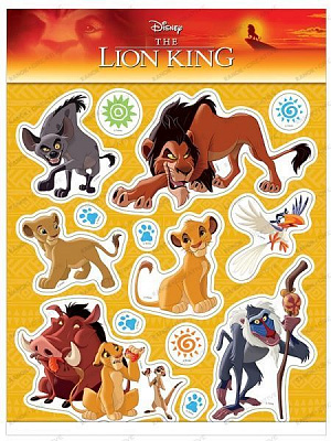 Декоративная наклейка Ranok Creative Король Лев 15181015У 30x40 см