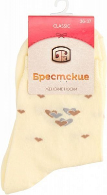 Носки БЧК CLASSIC 012 р. 23 желтый 