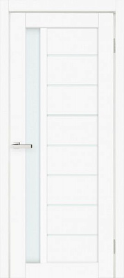 Дверное полотно ОМиС Cortex deco 09 ПО 600 мм белый silk matt 