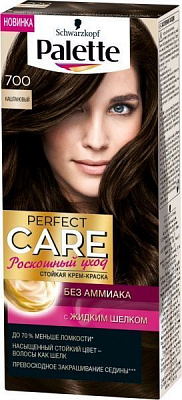 Крем-фарба для волосся Palette Perfect Care (Розкішний догляд) №700 каштановий 110 мл