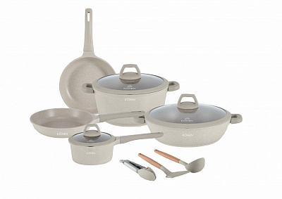 Набор посуды Kohen GRAND LATTE 11 предметов KN99009