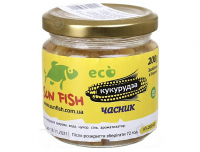 Кукурудза консервована Sun Fish часник 200 г
