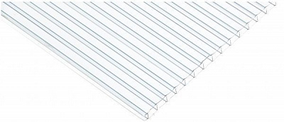 Поликарбонатный лист Bauglas ST Longlife 3000x1050x8 мм прозрачный 