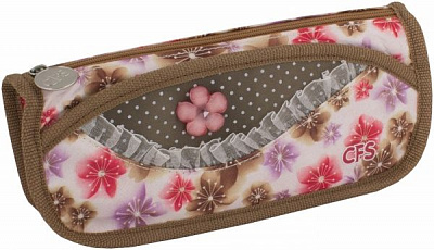 Пенал Cute Flowers CF85347 Cool For School разноцветный