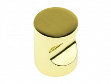 Ручка-кнопка мебельная DD 12 G3 на одно отверстие мм золотой DC розпродаж