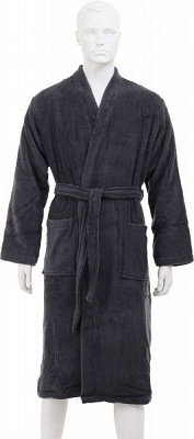 Халат чоловічий La Nuit Rex р. L темно-сірий