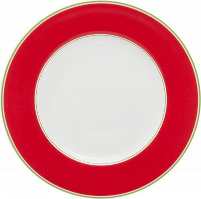 Тарілка обідня Emotion 20,5 см червона Fiora