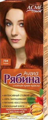 Фарба для волосся Acme Color Горобина №734 тіціан