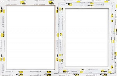 Окно поворотно-откидное Hoffen 58 1400x900 мм правое 