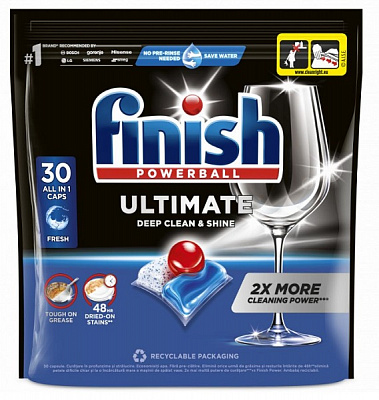Капсули для ПММ Finish Ultimate All in 1 30 шт.