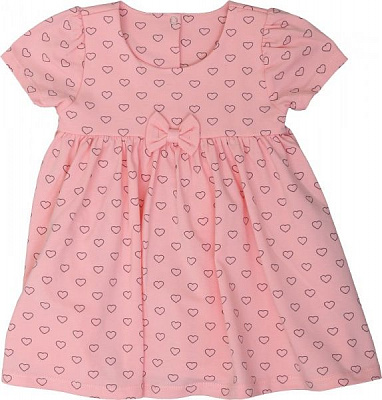 Сукня Фламінго р.86 персиковий 634-423-