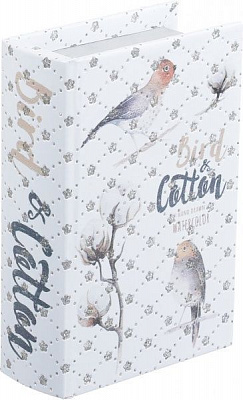 Шкатулка-книга Птичка 16х11х4,5 см