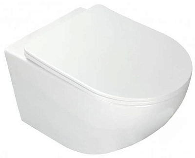 Унітаз підвісний Koller Pool Aqua Rimless white сидіння SoftClose