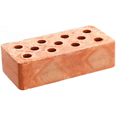 Кирпич рядовой пустотелый КЗСМ №1 М-100 250x120x65 мм