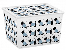 Ящик для зберігання KIS 241693 Cute Animals Cube 27 л 250x340x400 мм