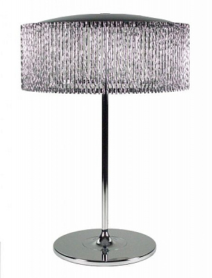 Настільна лампа декоративна Інтерклас ННБ 01-ХХ-004 4x40 Вт G9 полірований нікель