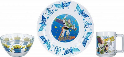 Набір дитячого посуду Disney Історія іграшок 3 предмети ОСЗ