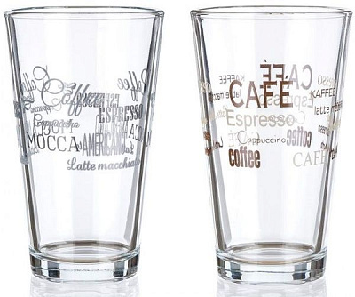 Стакан для латте Cafe II в ассортименте 455 мл 1 шт. Banquet 