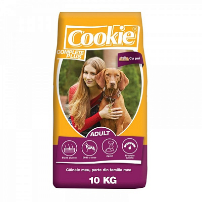 Корм для собак для усіх порід Cookie сухий з куркою 10 кг