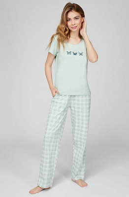 Пижама женская Naviale BUTTERFLY LH522-01 р. L аква