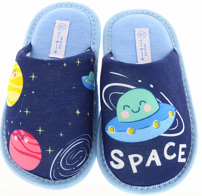 Капці домашні Kondor Космос р.31 темно-синій DD_SPACE_02