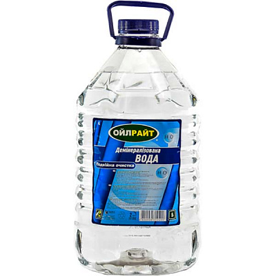 Вода дистилированая Oil Right 4,5 л